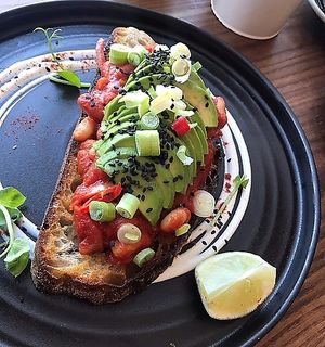   at Bean and Bread in Abergavenny