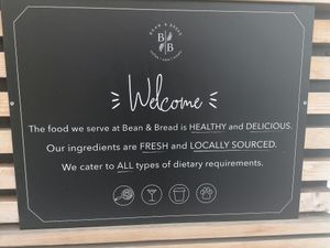 Welcome at Bean and Bread in Abergavenny
