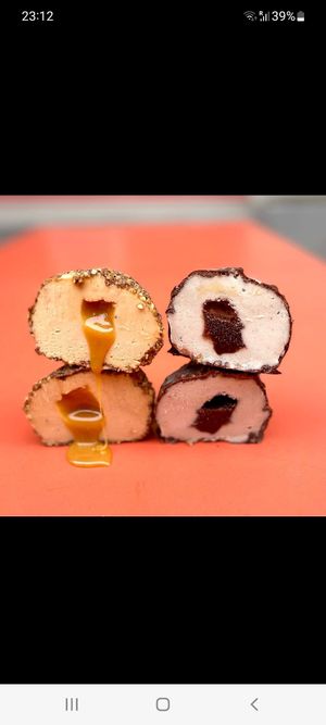 Knödel at Veganista Ice Cream VI in Vienna