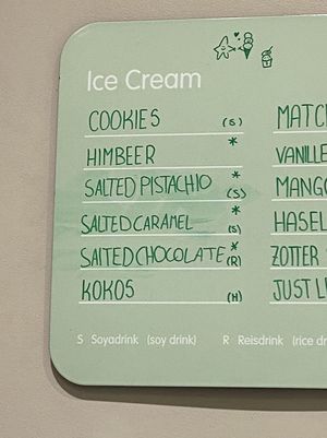   at Veganista Ice Cream VI in Vienna