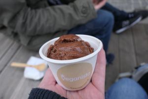 Brownie Ice cream at Veganista Ice Cream VI in Vienna