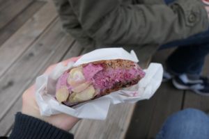 Inbetwiener Cherry Dream at Veganista Ice Cream VI in Vienna