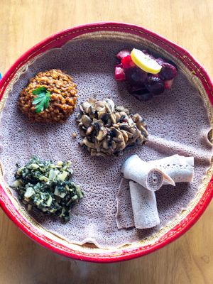 Amazing dinner! at Alem's house in Camperdown