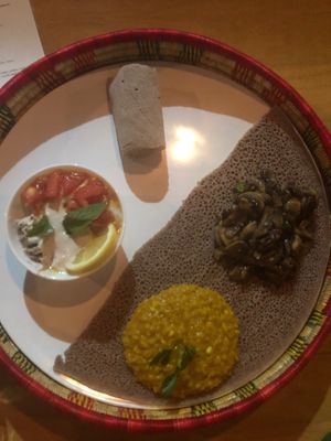 Injera  at Alem's house in Camperdown