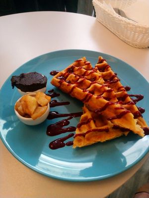  at Cakester Cafe in Krakow