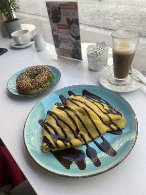   at Cakester Cafe in Krakow