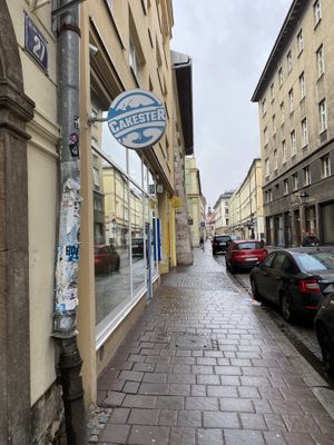   at Cakester Cafe in Krakow