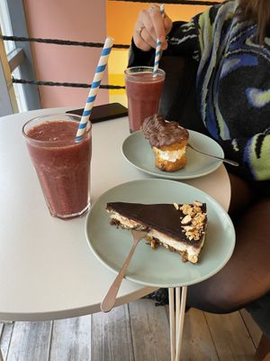   at Cakester Cafe in Krakow