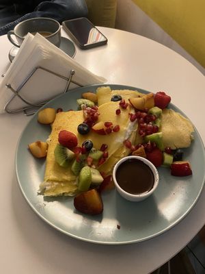   at Cakester Cafe in Krakow