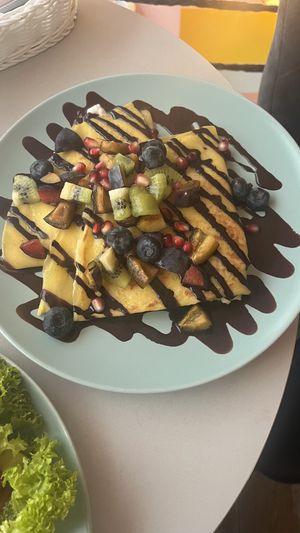 crepe  at Cakester Cafe in Krakow