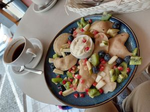 Sweet pierogi! at Cakester Cafe in Krakow