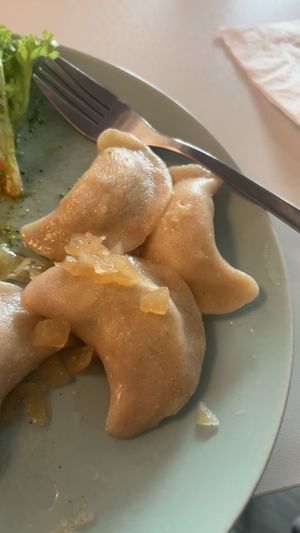   at Cakester Cafe in Krakow