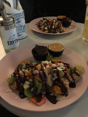 Pancakes at Cakester Cafe in Krakow