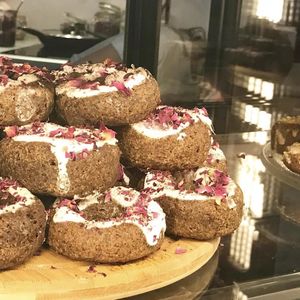 Donuts. at Cakester Cafe in Krakow