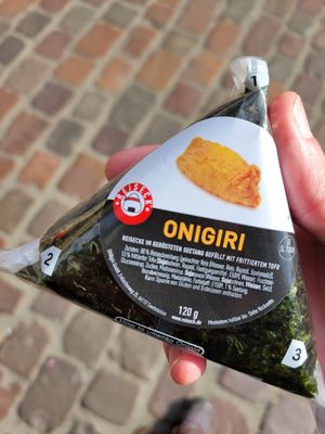 Inari onigiri at Reiseck Onigiri in Trier