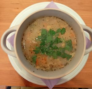 Żurek z tofu. Mniam! at Vegan Spot in Elblag