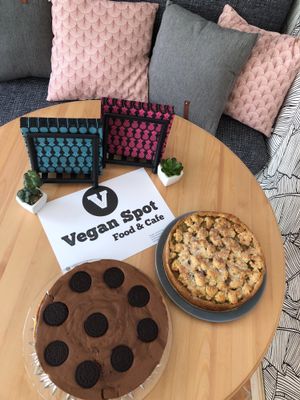 Vegan cake  at Vegan Spot in Elblag