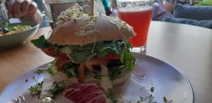 Oyster mushroom at Vegan Spot in Elblag