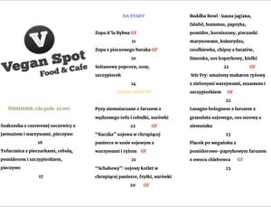 Nowa karta  at Vegan Spot in Elblag