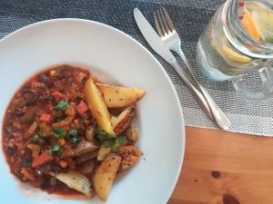 lunch menu at VegGo Bistro in Zilina