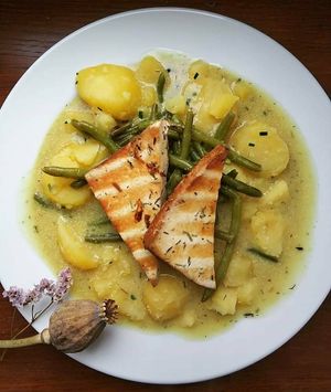 Tofu at VegGo Bistro in Zilina