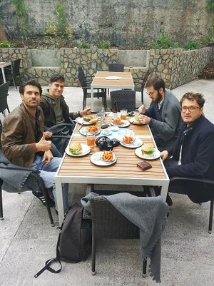Terrace at VegGo Bistro in Zilina
