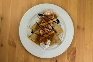 Pancakes at VegGo Bistro in Zilina