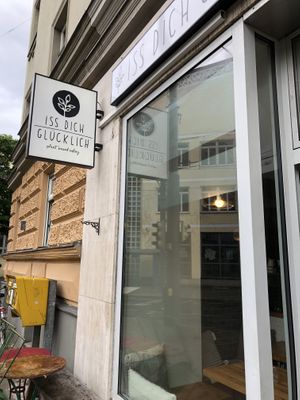 Outside  at Iss Dich Glücklich in Munich