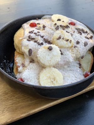 Vegan Pancakes at Iss Dich Glücklich in Munich