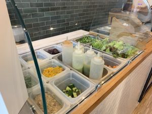 Salatbar  at Iss Dich Glücklich in Munich