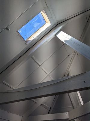 Cafe and studios at Redwing Gallery in Penzance