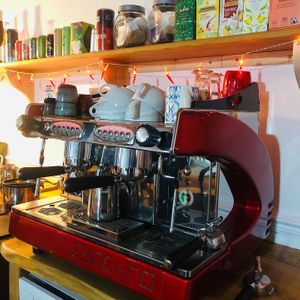 The Espresso machine.  at Redwing Gallery in Penzance