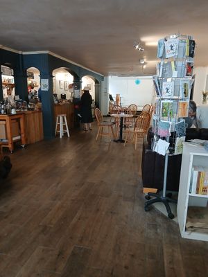 Entrance view at Redwing Gallery in Penzance