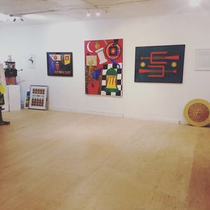 The ground floor gallery at Redwing in Penzance. at Redwing Gallery in Penzance