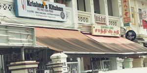 Location at Krsna's Free Meals in Central Singapore