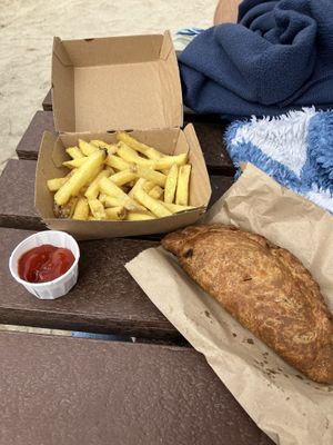   at Gylly Beach Cafe in Falmouth