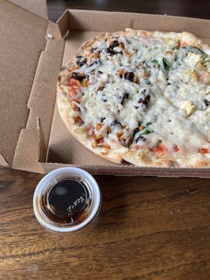 The fig balsamic dip is worth it.  at Mod Pizza - Northfield Blvd in Denver