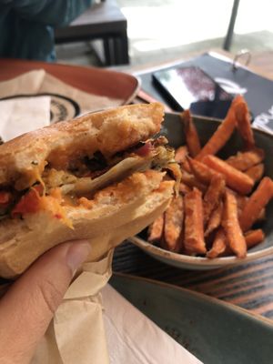 Forgot to take the photo before eating. 😅 at Shaka Burgerhouse in Garmisch Partenkirchen