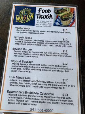   at Off the Wagon in Brookings