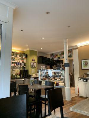 The place at Rohkosteria in Frankfurt