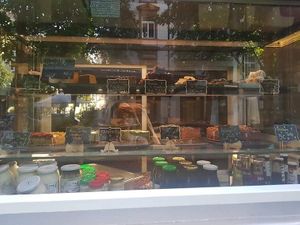 cakes  at Rohkosteria in Frankfurt