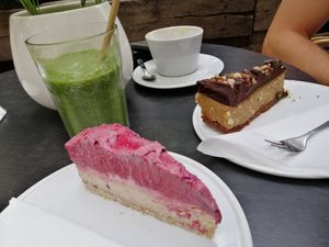 Nachtisch 😊 at Rohkosteria in Frankfurt