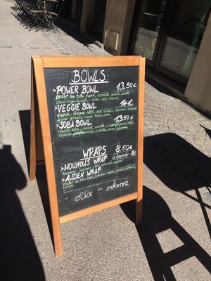 Healthy stuff :) at Auden in Montpellier