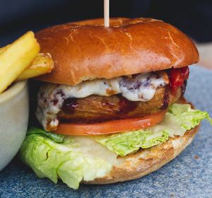 Seitan Burger at Vesta in Edinburgh