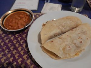 Indian Food at Jina's in Unawatuna