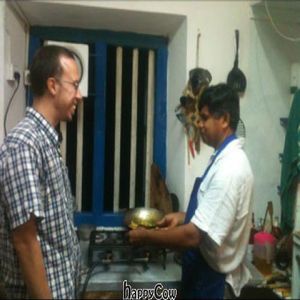 low season cooking demo at Jina's in Unawatuna