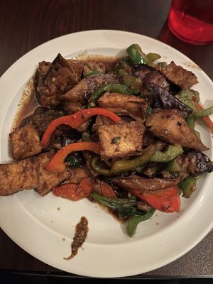 Spicy eggplantt  at Thai Gold Restaurant in Golden