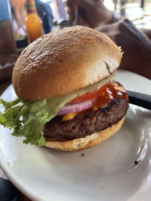 Impossible Burger  at Woody's Wood Fired Pizza in Golden