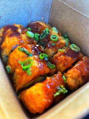 Delicious crunchy roll! at Kensho in Westminster