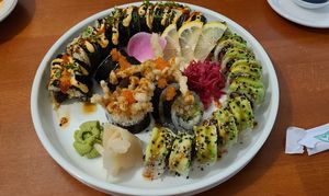 Ninja, Caterpillar and Spider Rolls at Kensho in Westminster